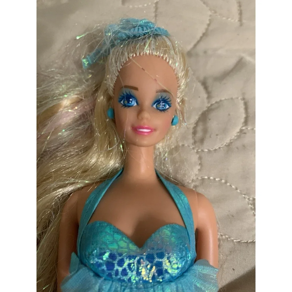 Vintage MERMAID Barbie Doll 1434 Color Changing Hair 1991 Mattel